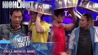 Kiko Tony Long at Negi naglaban kung sino ang pinakamahusay na leading man  Minute To Win It