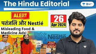 26 Apr 2024  The Hindu Analysis  The Hindu Editorial  Editorial by Vishal sir  Bank  SSC  UPSC