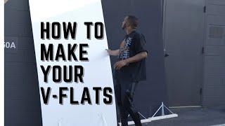 Budget Studio Must-Have DIY V-Flats for Photography