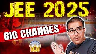 Breaking News  JEE 2025  Pattern Changes  Vinay Shur Sir