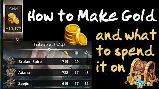 Gems of War Tiny Tutorial How to Get Gold and What to Spend it On