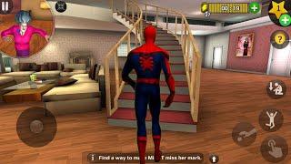 Scary Teacher 3D  Playing as Spiderman in Miss T House New Chapter Android Gameplay