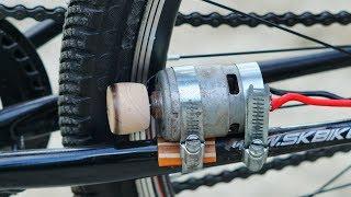 How to Make Electric Bike using 775 motor