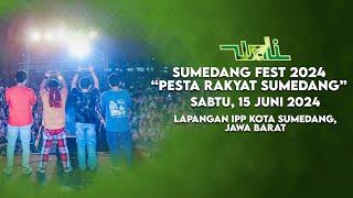 Wali Live Perform At Sumedang Fest 2024  At Lap. IPP Sumedang Jawa Barat.