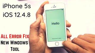 iPhone 5s iCloud Bypass iOS 12.5.1 Windows FREE