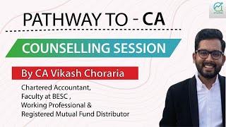 Pathway to CA  CA Vikash Choraria  Actuators Educational Institute