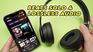 How to Beats Solo 4  How to Enable Lossless Audio