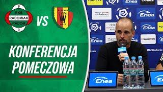 Konferencja prasowa po meczu Radomiak Radom - Korona Kielce 40 RADOMIAK.TV