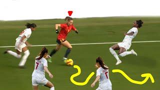 IMPOSSIBLE Skills in Womens Football