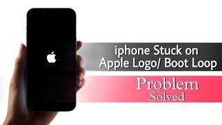 How to Fix iPhone Stuck on Apple LogoBoot Loop  iPhone Stuck On Apple Logo Problem Solved  Hindi