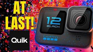 GOPRO HERO 12 BLACK Quik app updates that will make your life easier