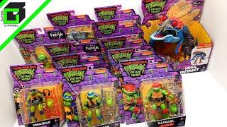 TMNT Mutant Mayhem Toys Wave 1 Complete Set of Playmates Toys action figures UNBOXING and REVIEW