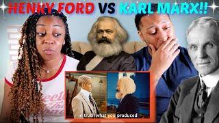 Epic Rap Battles Of History Henry Ford vs Karl Marx REACTION