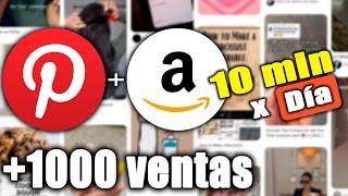 Asi se gana dinero desde casa con Pinterest y Amazon afiliados en solo 10 minutos