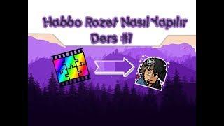 Habbo Rozet Nasıl Yapılır Ders #1 w Hasanx