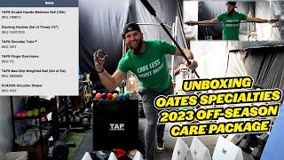 Unboxing Oates Specialties 2023 Off-Season Care Package