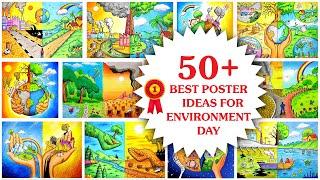 Environment Day Poster Ideas to win competition  50 plus unique Drawing ideas