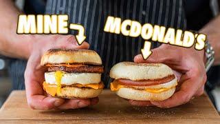 Making the McDonalds Egg McMuffin At Home  But Better
