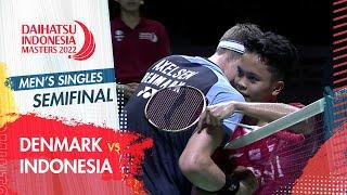 DEN Vs INA - Tunggal Putra  GINTING VS AXELSEN  - DAIHATSU INDONESIA MASTERS 2022