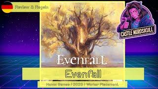 Evenfall  - Brettspiel Review & Regeln  Das Zeitalter der Magie bricht an