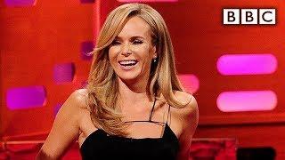Amanda Holden does a headstand  The Graham Norton Show - BBC