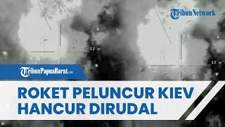 Rudal Rusia Gempur Peluncur Roket Ukraina Buatan AS Sistem M270 Meledak Hancur Berkeping-keping