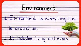 Environment Essay In English  Essay On Environment In English  essay writing on environment