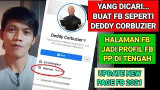 Lagi rame Halaman fanspage fb menjadi profil fb  pp ditengah