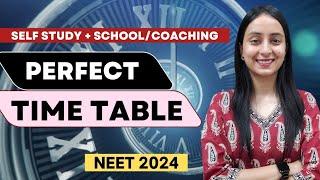 The Best TIME TABLE to Score 680+ in NEET 2024 #motivation #neet2024 #study