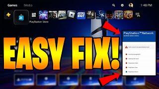 HOW TO FIX PLAYSTATION NETWORK SERVERS DOWN Some Service are experiencing issues