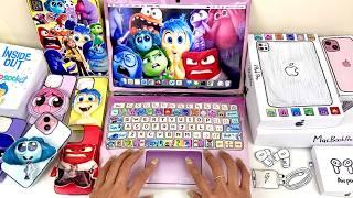 Paper DIY INSIDE OUT 2 Apple Items BLIND BAG Unboxing How to make Inside Out Iphone Ipad Macbook