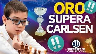 Faustino Oro Supera Carlsen A 10 Anni Scatena il Boato della Terra