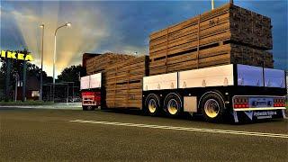 ETS Mods 1.45 4K JS Well Trailer v1.45  Euro Truck Simulator 2