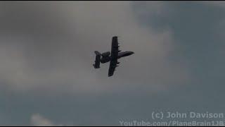 Warren Grove Air to Ground Range - A-10s strafing 7152020