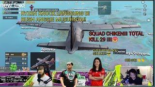 BTR RYZEN GAMING IS BACK  MABAR SAMA BTR ANGIE SKYSKUY DN PABLO TOTAL 29 K1LL  PUBG MOBILE