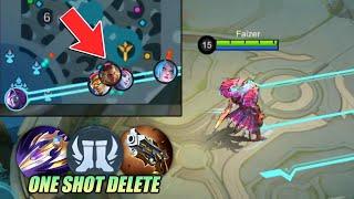 WTF MOSKOV 1 HIT DELETE BUILD IS HERE 100% BROKENNN - MLBB