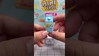 Make it Mini Verse Cafe Series 1 #miniverse #minitoys #shorts #toyunboxing #minifood #asmrunboxing