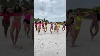 Shuffle girls Miami Beach #shuffledance