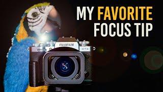 My FAVORITE Fujifilm Focus Tip for video