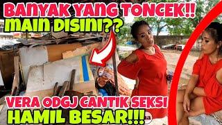 ODGJ CANTIK SEKSI HAMIL BANYAK YANG TONCEK?? MAIN DIPINGGIR JALAN. #PART1