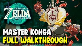 Zelda Tears of the Kingdom FULL MASTER KOHGA QUESTLINE Walkthrough +4 Blueprints & Energy Upgrades