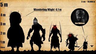 Black Myth Wukong  All Bosses Size Comparison