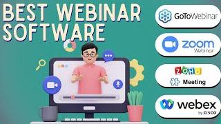 Reviewing the Best Webinar Software Platforms GoTo Zoom Zoho Meeting Webex by Cisco