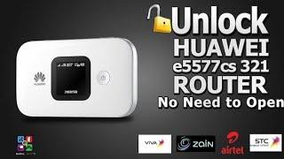 Unlock e5577cs 321 No need to Open Router  فك تشفير موديم Huawei E5577s-321