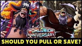 Pull Or Save? OPTC Worldwide Anniversary Blackbeard Sugo Fest Analysis One Piece Treasure Cruise