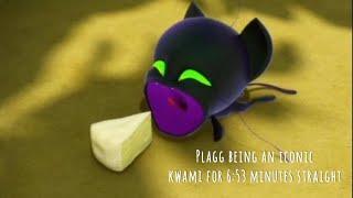 plagg being an iconic kwami for 653 minutes straight