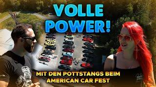 Volle Power Mit den Pottstangs beim American Car Fest