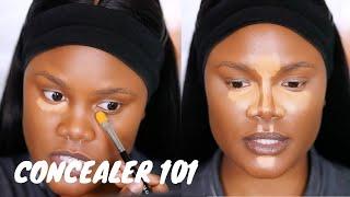 HOW TO APPLY CONCEALER  Concealer and Color Corrector for Beginners  Ale Jay