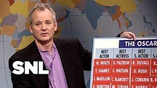 Weekend Update Bill MurrayS 1999 Oscar Predictions - SNL