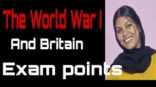 The First World War And Britain 1914-1918